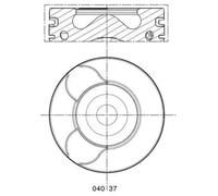 MAHLE 040 37 00 Piston