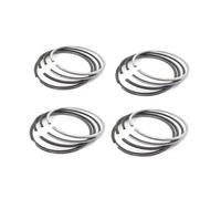 Engine Piston Ring D201 STD 4 Cylinder 88mm 88x2+2+2+4mm Overhaul Rebuild Parts Compatible With Various Engine Models