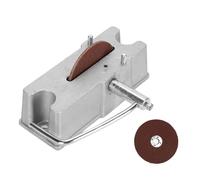 Engine Piston Ring Filer Grinder 66785, Manual Piston Ring Grinding Tool, Aluminum Alloy Piston Ring Filer with 2 Grinding Wheels, Precise Adjustment for Vehicle Maintenance