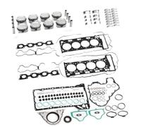 Engine Pistons Gaskets Overhaul Kit 11257613626 11217576757 11247617338 Compatible With 750i X5 X6 650i F06 F12 N63 4.4L V8 Twin Turbo
