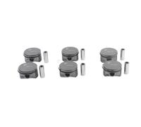 Engine Pistons Rings Set 11257506222 11257506252 Compatible With 330i 530i X3 X5 E46 E36 E39 M54 3 0L Models