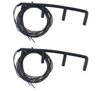 Engine Pre Heating Wire Compatible With VW For Golf 1998-2004 For Beetle 2002-2010 For Jetta 1999-2005 2x Car Glow Plug Wiring Harness 038971782C