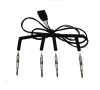 Engine Pre Heating Wire Compatible With VW For Jetta For Beetle 2002-2003 Total Kit Car Glow Plug Wiring Harness Car Glow Plug Harness 0250202022 038971220C N10140101