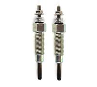Engine Preheat Plug Compatible with Isuzu 3LB1 3LD1 4LB1 4LE1 Excavator Generator For Hitachi EX29 30 32 35 36 Minidigger For Daewoo Engine Glow Plugs(2pcs)