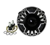 engine protection Air Filter Intake Motorcycle Cleaner Filter Aluminum Fit For Harley Touring Road Street Glide Sportster XL 883 1200 Dyna Foam media(A Air Filter)