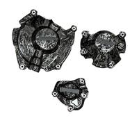 Engine protection case Motorcycle Engine Protection Cover Engine Covers Case Set For YAMAHA MT-10 MT10 2015-2024 Timing protection cover(Forged Texture)