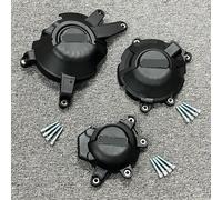 Engine Protection Motorcycle Protective Covers Secondary Engine Cover Honeycomb Print For HONDA For CB650R&For CBR650R 2021-2023,easy to install