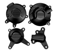 Engine Protector For MT-09 FZ-09 Tracer 900 XSR900 | 2014-2020 Motorcycle Engine Cover Protection Alternator Clutch Protector Guard Set Exterior Cover(Black)