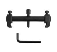 Engine Pulley Puller Set - Adjustable Steel Crank Remover, Anti-Rust Threaded Extractor Tool | Heavy Duty Performance with Secure Fit Grip, Ideal Use for Mechanics Car Garage Workshop Technicians