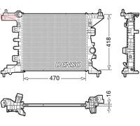 Engine radiato DENSO DRM20121 for OPEL MERIVA B MPV (S10) 1.4 2010-2017