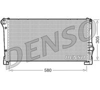 Engine Radiator Aluminium 580mm Core Length Fits Fiat Idea Punto DENSO DRM09104