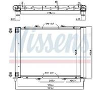 NISSENS 637626 Cooler Module