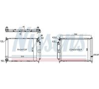 NISSENS 637636 Cooler Module