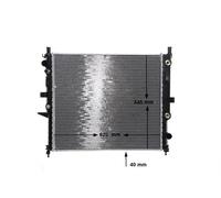 MAHLE Coolant Radiator CR551000S for MB M-CL. (W163) etc