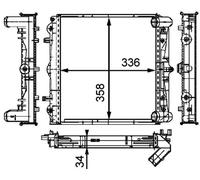 Mahle Radiator PREMIUM LINE - CR383000P