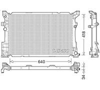 Engine radiator DENSO DRM17054 for MERCEDES-BENZ A-CLASS (W176) 2 2012-2018