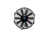 Engine Radiator Fan Cooling Fan Blades Compatible With Universal Auto Engine Radiator 12/14'' 12V Pull Push Fan(12Inch)
