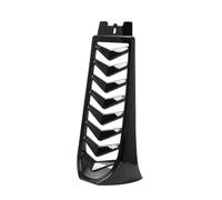 Engine Radiator Guard Motorcycle For Softail For Street Bob Breakout | Motorcycle ABS Front Lower Chin Fairing Spoiler Chrome Black Radiator Cover(Black)
