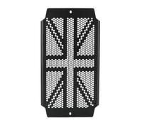 Engine Radiator Guard Motorcycle For Thruxton RS Speed Twin 1200 | Aluminum Motorcycle Radiator Grille Guard Cover Bonneville T100(C black)