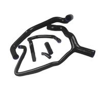 Engine Radiator Hoses Compatible with C&itroen for Xsara N1 2.0L 16V XU10J4 1998 1999 2000 Silicone Radiator Hose Kit Radiator Coolant Hose Pipe Car Accessories(Black)