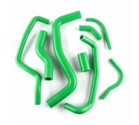 Engine Radiator Hoses Compatible with for Corolla AE 101 102 111 4AFE 7AFE 1.8L 1992 1993 1994 1995 1996 1997 Radiator Coolant Hose Silicone Radiator Heater Hose(Green)