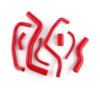 Engine Radiator Hoses Compatible with for Corolla AE 101 102 111 4AFE 7AFE 1.8L 1992 1993 1994 1995 1996 1997 Radiator Coolant Hose Silicone Radiator Heater Hose(Red)