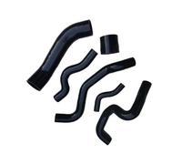 Engine Radiator Hoses Compatible with Mitsubishi for Lancer for Evo 456 CP9A 4G63 1999 2000 2001 Silicone Radiator Heater Coolant for Turbo Hoses Radiator Hose Pipe(Black)
