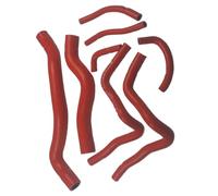 Engine Radiator Hoses Compatible with Mitsubishi for Lancer for Evolution for EVO 4/5/6 2.0L 4G63T 1996 1997 1998 1999 2000 2001 Silicone Radiator Hose Kit Car Parts