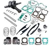 Engine Rebuild Cylinder Kit Crankshaft Assy Plain Bearing Gasket Kit Compatible With 420219865