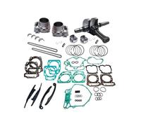 Engine Rebuild Cylinder Kit Crankshaft Assy Plain Bearing Gasket Kit Compatible With BRP 1000