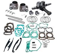 Engine Rebuild Cylinder Kit Crankshaft Assy Plain Bearing Gasket Kit Compatible With BRP 1000 For Part Number 8K1927225B 1G724-97012