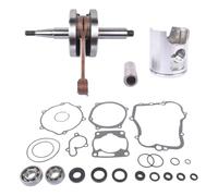 Engine Rebuild Kit Compatible With 2002-2014 YZ85 Crankshaft Gaskets Seals Bottom End Components Motorcycle Engine Parts Rebuilding Set