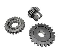 Engine Repair Drive Wheel Set | 150 / 160cc Horizontal Motorcycle Starter Assembly, Three Piece Alloy Steel Kick Transmission Parts for Routine
