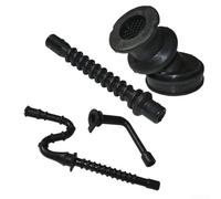 Engine Repair Set with Intake Manifold Boot Fuel Oil Impulse Lines for For MS 260 026 For MS 240 024 Chainsaw Models