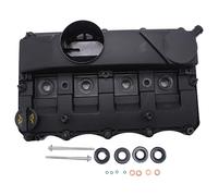 Engine Rocker Cover Gasket Set 1526690 Cylinder Head Valve Rocker Camshaft Cover with Bolts Compatible for Ford Transit MK7 2.2