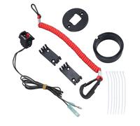 Engine Safety Lanyard Kill Stop Switch 19674A07 Durable Marine Emergency Stop Switch for Mariner Outboard Boat Engine Safety Accessories
