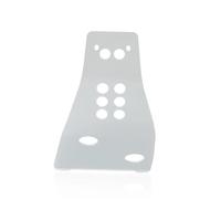 Engine Skid Plate For CRF300L For CRF 300L 2021-2025 Motorcycle Engine Chassis Protection Belly Pan Cover Guard Bottom Skid Plate Engine Guard Skid Plate(Silver)