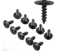 Engine Splash Guard Self Tapping Screw Clip Mudguard Front Wheel For AUDI For VW Car Clips Fastener(Black-20pcs)