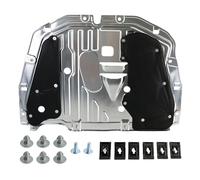 Engine Splash Shield fit for Honda Civic 2016 2017 2018 2019 2020 2021, Aluminum Alloy Front Engine Case Guard Under Car Shield Cover Replace OEM 74110-TBA-A00, 90674-TY2-A01