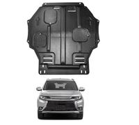 Engine Splash Shield Fit for Mitsubishi Outlander 2016-2020 Engine Case Guard Under Cover Compatible with Outlander Front Engine Guard Mud Flaps