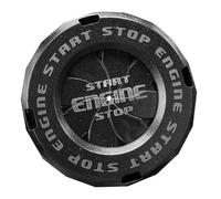 Engine Start Button Cover | Ignition Knob Protection Decor,Start Stop Button Cover - for Car SUV RV Truck Sedan Daily Driving Commuting