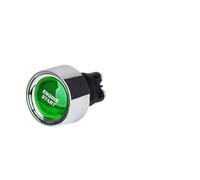 Engine Start Ignition Switch 12V 50A 3 Pin SPST Momentary Keyless Push Button Starter Switches ON OFF Fit For Cars Push Start Ignition Switch Engine Start Stop Butto(Green)