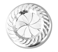 Engine Start Push Button Cover Trim, Engine Start Button Trim Cover Ignition Switch Cap Car Engine Button Cover Decoration Accessories (silver)