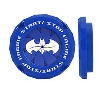 Engine Start Stop Button Cover for Alfa Romeo Spider Type 939 2006-2012, Car Engine Switch Decoration Cover Push Start Button Cover One Button Start Button Cover,Blue