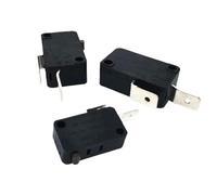 Engine Start Stop Button Micro Switch 16A 250V Normally Close Switch 2 Pin Micro Switch For Microwave Machine Rice Cooker 5PCS KW1-103 Ignition Barrel