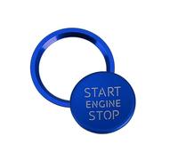 Engine Start Stop Button Ring Cover Sticker For A6 B8 | For A6L Q5 8R A4 C7 B9 A7 BT 2018(BLUE)