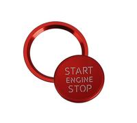 Engine Start Stop Button Ring Cover Sticker For A6 B8 | For A6L Q5 8R A4 C7 B9 A7 BT 2018(RED)
