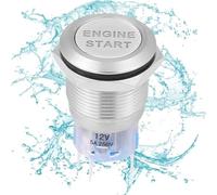 Engine Start Stop - Keyless Entry Control Button, Intelligent Ignition Power System, Blue Ring LED Backlight, Quick Response Touch Sensor Function, Energy Efficient Circuit Design | with Car Vehicle D