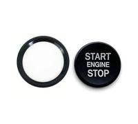 Engine Start Stop Push Button Cover Ignition Ring For A4 A5 | For B9 B8 BT A7 C7 4GB Q5 8R(Black)