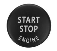 Engine Start Stop Switch Button Replace Cover Fit For BMW E Chassis X1 X3 X5 X6 Series E90 E91 E92 E93 E60 E84 E83 Ignition Barrel Push Start Ignition Switch(Black)